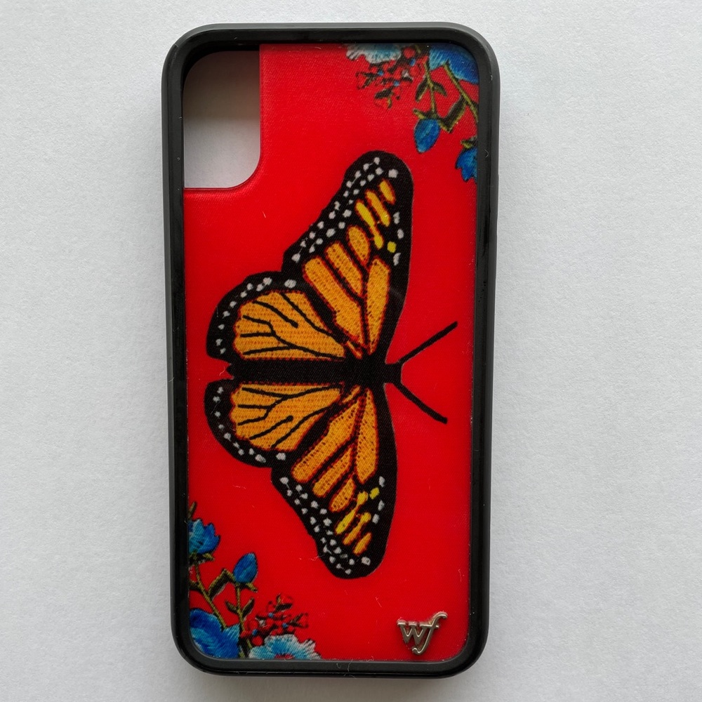 iPhone X/Xs Wildflower Butterfly Phone Case